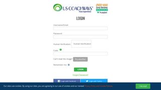 US Coachways online reservation management system