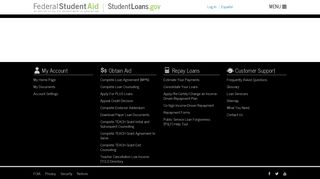 StudentLoans.gov | Manage & Repay Your Student Loans