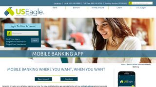 Credit Union Mobile Banking App - U.S. Eagle Federal Credit Union