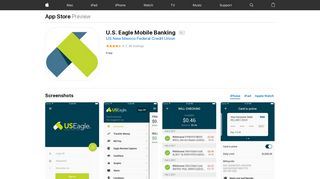 U.S. Eagle Mobile Banking on the App Store - iTunes - Apple