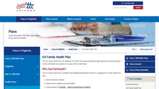 Plans & Eligibility - US Family Health Plan | TRICARE