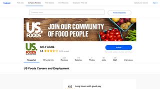 US Foods Careers and Employment | Indeed.com
