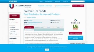 Premier - US Foods | U.S. Communities