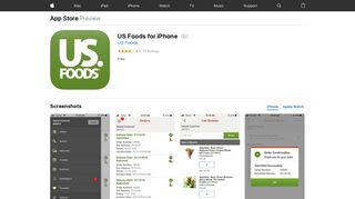 US Foods for iPhone on the App Store - iTunes - Apple