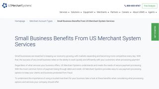 Small Business | US Merchant Systems