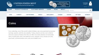 Coins Gold Silver Collectible | US Mint Catalog Online
