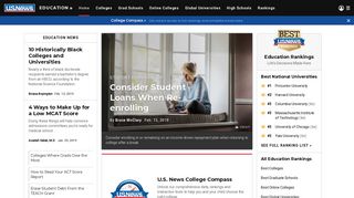 US News Education | Best Colleges | Best Graduate Schools | Online ...