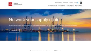 GT Nexus is a cloud-based global supply chain management platform
