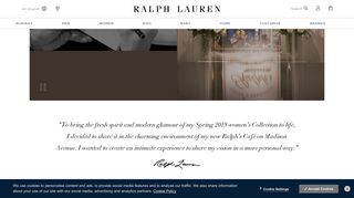 Ralph Lauren UK | Luxury Clothing and Home Collection