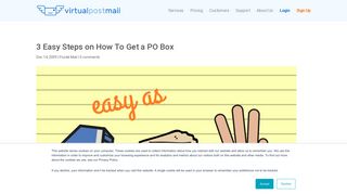 3 Easy Steps on How To Get a PO Box - VirtualPostMail