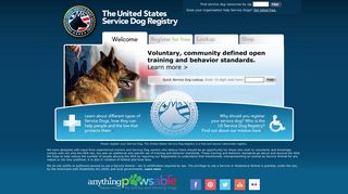 The United States Service Dog Registry