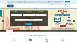 Visa Application - Apply for Visa Online - Thomas Cook Visa Services