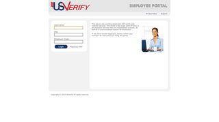 Employee Login - USVerify