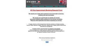 US Visa Application- Online Form | US Visa Appointment in Canada ...