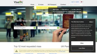 Visa Services, U.K. - Apply for Travel Visas Online: Fast Service, Easy ...