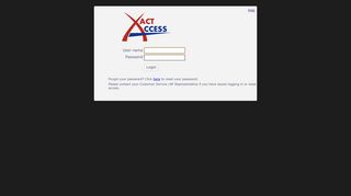 XactAccess - Login