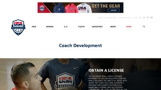 USA Basketball - Coach Development