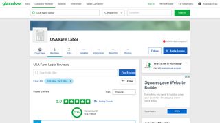 USA Farm Labor Reviews | Glassdoor