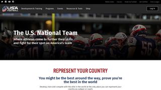 U.S. National Team | High School Football Training | USA Football