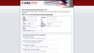 Business Funding - USA Funding Applications -