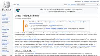 United Student Aid Funds - Wikipedia
