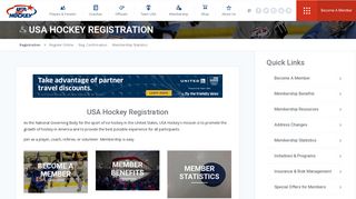 USA Hockey Registration