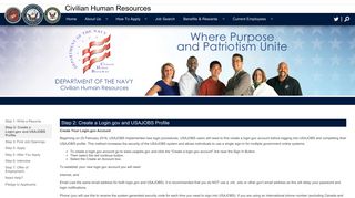 Create Login.gov and USAJOBS Profile - Civilian Human Resources