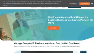 Continuum - IT Management, BDR and RMM Software Built for MSPs