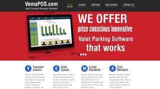 VemaPOS.com Valet Parking Revenue Control Software
