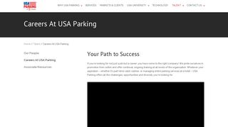 Careers At USA Parking | USA Parking | Valet, Self, Concierge ...