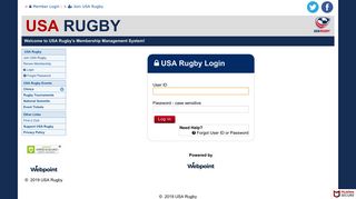USA Rugby Login