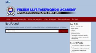 USAT Referee Certification Seminar - Yushen Lai's Taekwondo ...