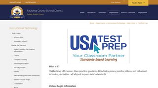 Instructional Technology / USA Test Prep