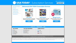 USA TODAY Subscription Services