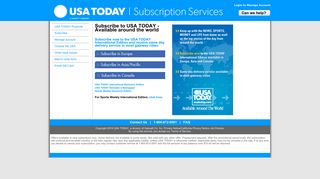 Portal - USA TODAY Subscription Services