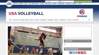USA Volleyball - Features, Events, Results - Team USA