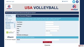 USA Volleyball - Webpoint