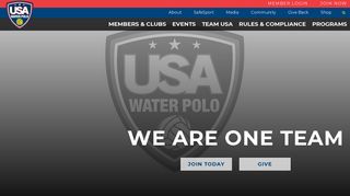 USA Water Polo - Official Athletics Website