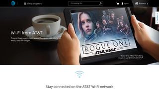 AT&T Wireless Internet Plans, Wi-Fi Hot Spots