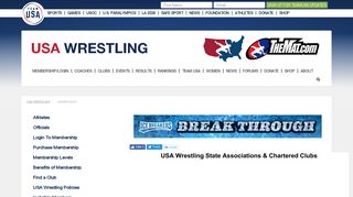 USA Wrestling Membership - Team USA