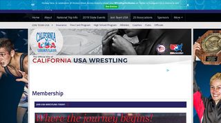 Membership - California USA Wrestling