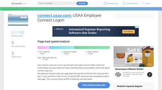 Access connect.usaa.com. USAA Employee Connect Logon
