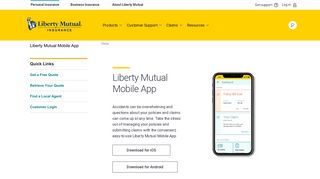 Mobile App | Liberty Mutual