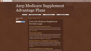 Usaa Life Medicare Supplement Provider Login - Aarp Medicare ...