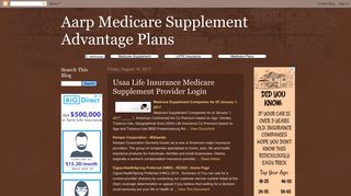 Usaa Life Insurance Medicare Supplement Provider Login
