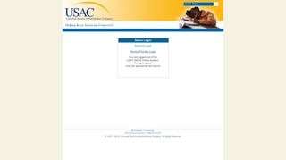 USAC Online BEAR - Select Login