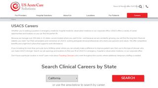 Emergency Medicine Jobs | Hospitalist Careers - usacs