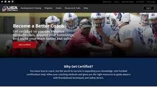 Football Coaching Certification | USA Football