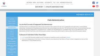 USA Gymnastics | Club Administration