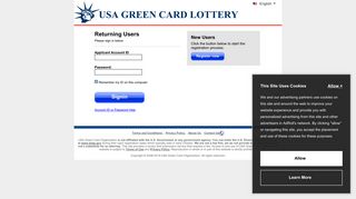 USA Green Card Lottery Sign In